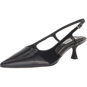 Steve Madden Legaci Women's Pointed Toe Dance Pump Shoe - Black Patent, Size 7.5